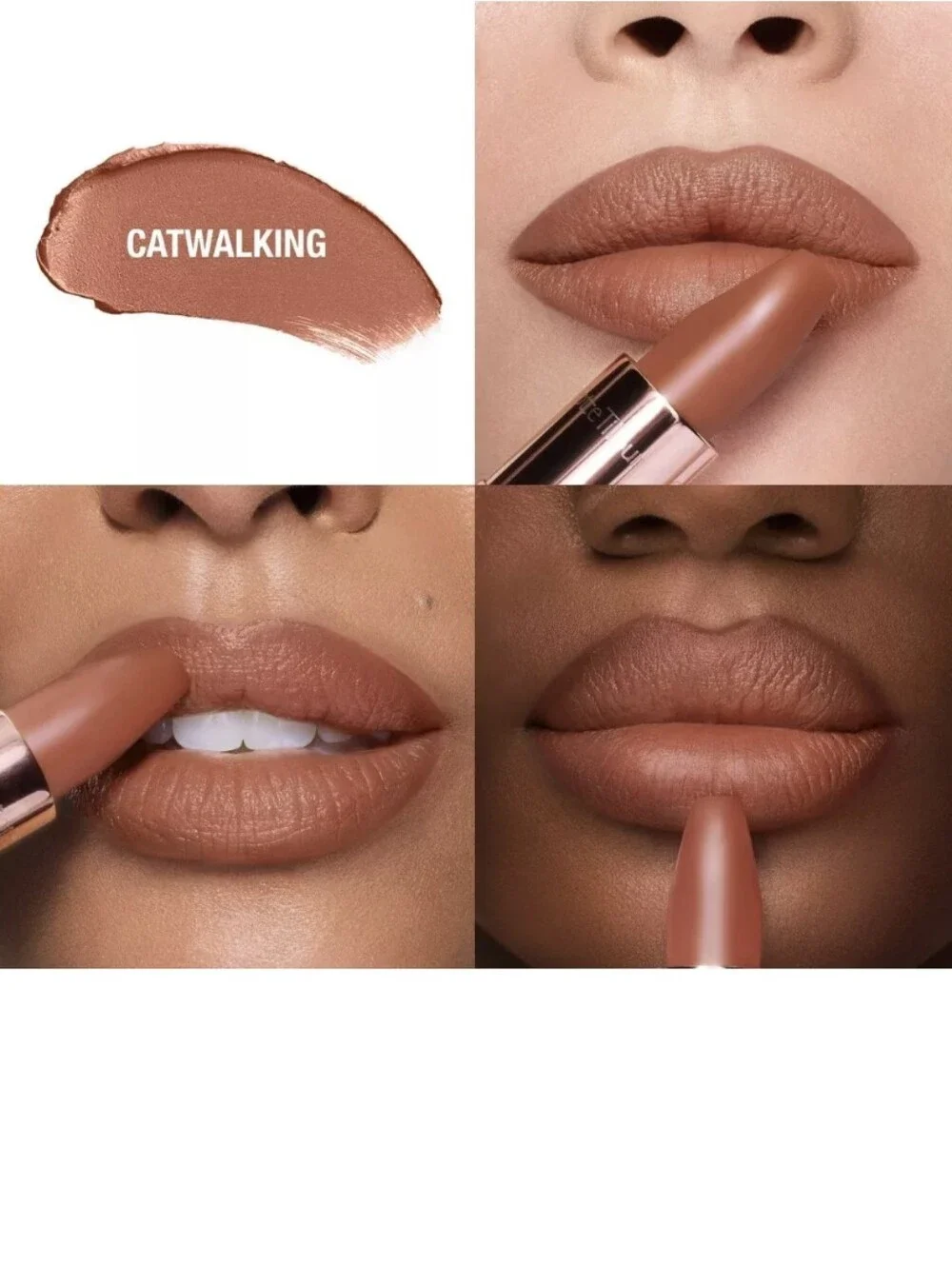 Charlotte Tilbury The Super Nudes Matte Lipstick: Catwalking, Full Size, NIB